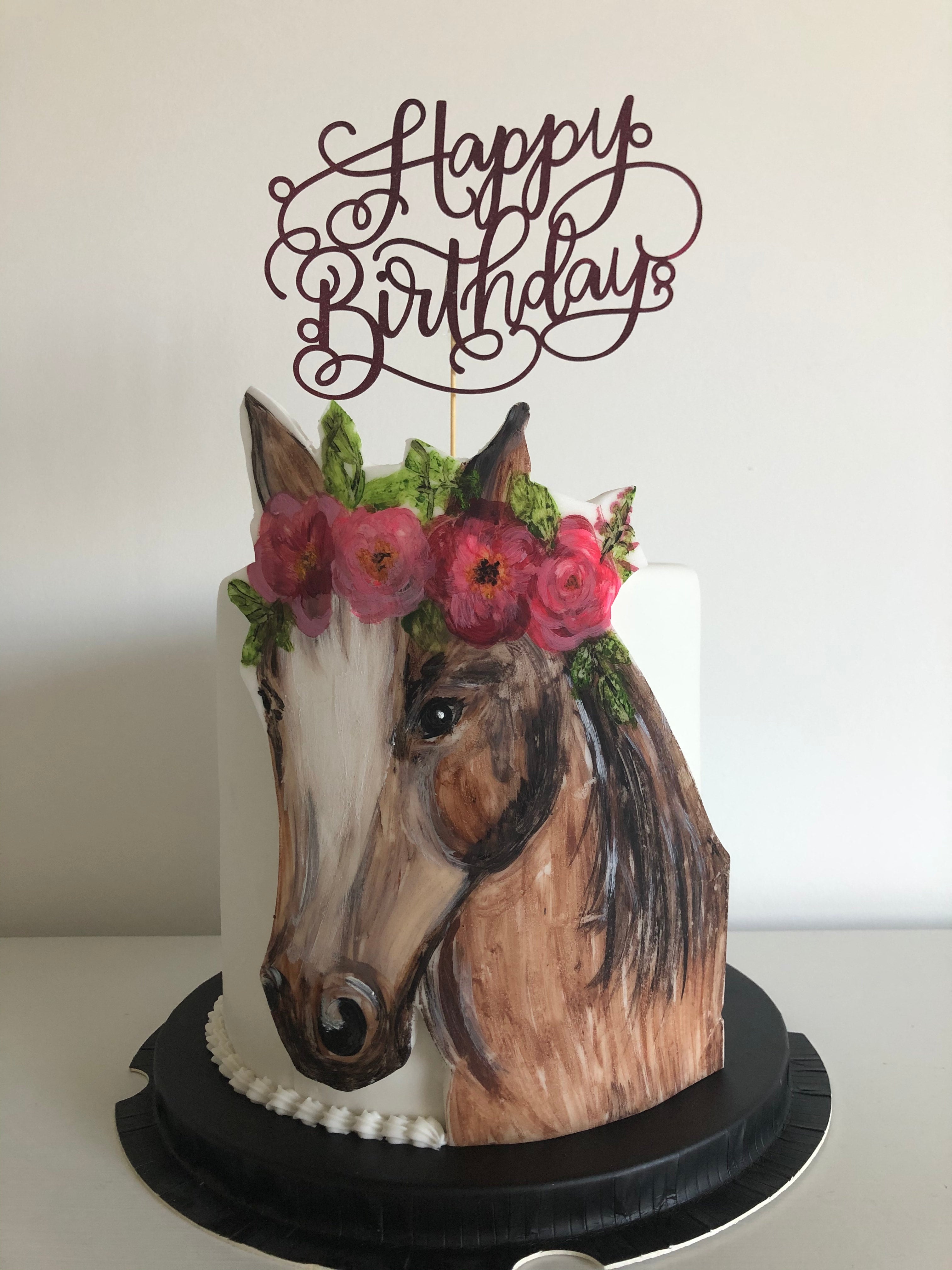 Horse Cake - Cookie Madness